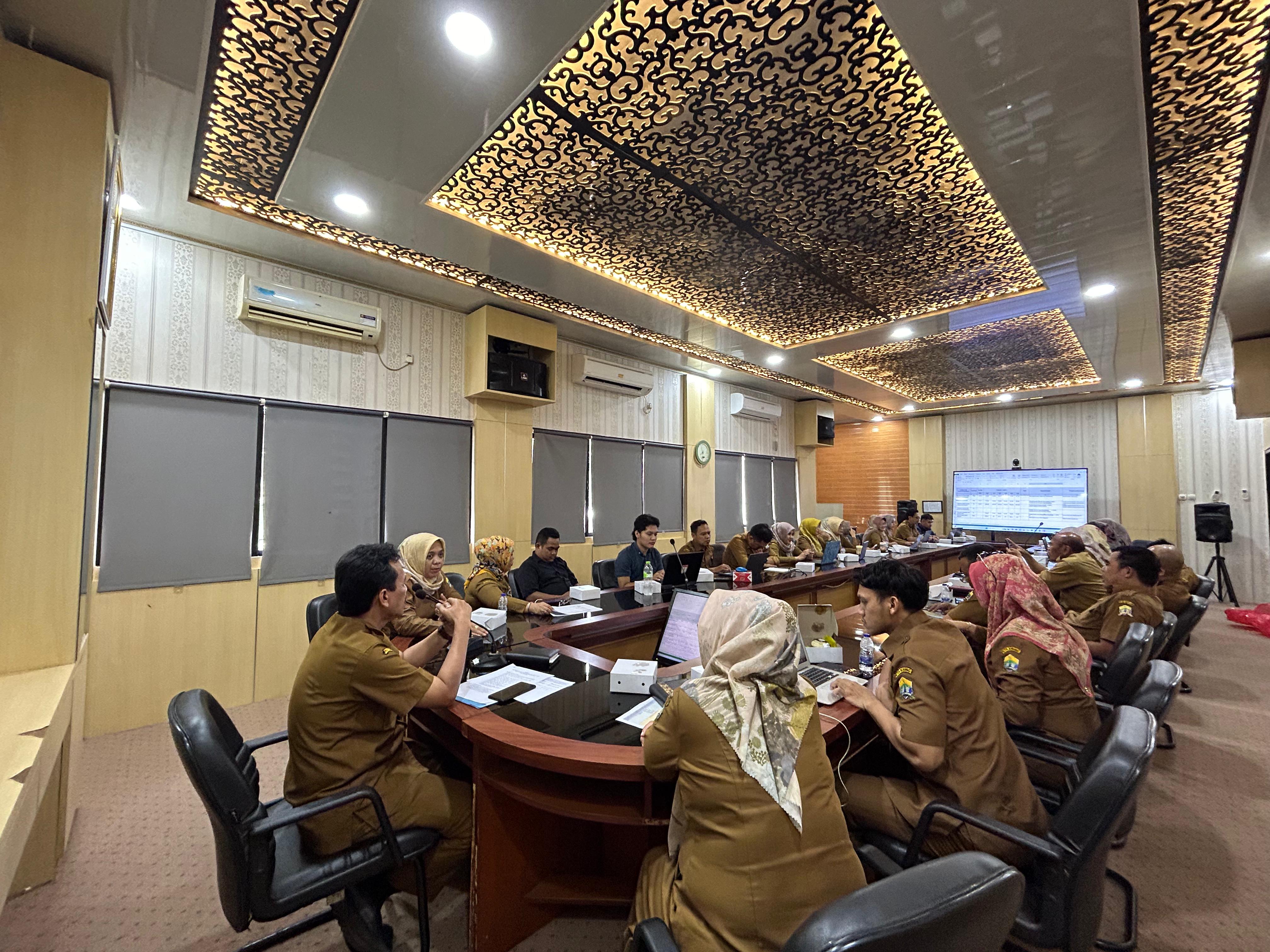 RAPAT PEMBAHASAN RENCANA STRATEGIS BAPPEDA KOTA SERANG TAHUN 2025-2029 BAPPEDA KOTA SERANG