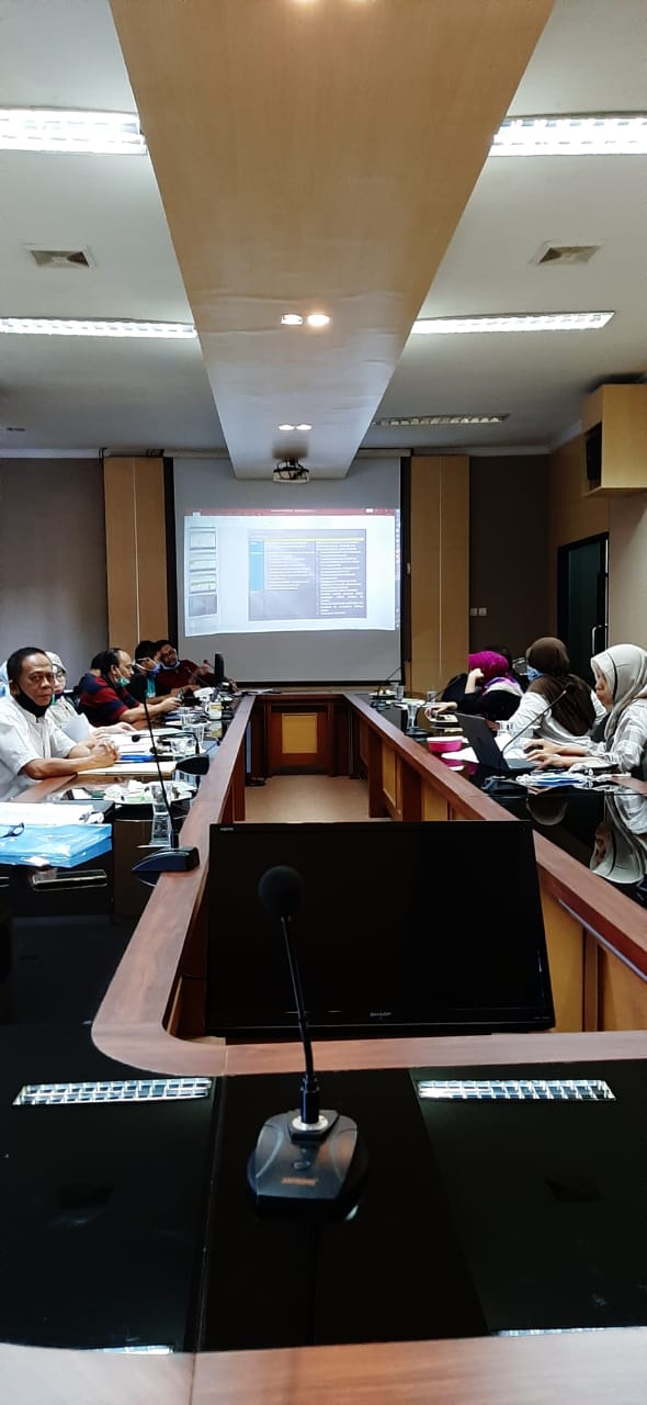 Penelaahan Renja PD Kota Serang Tahun 2021 OPD Mitra Bidang Perekonomian dan SDA