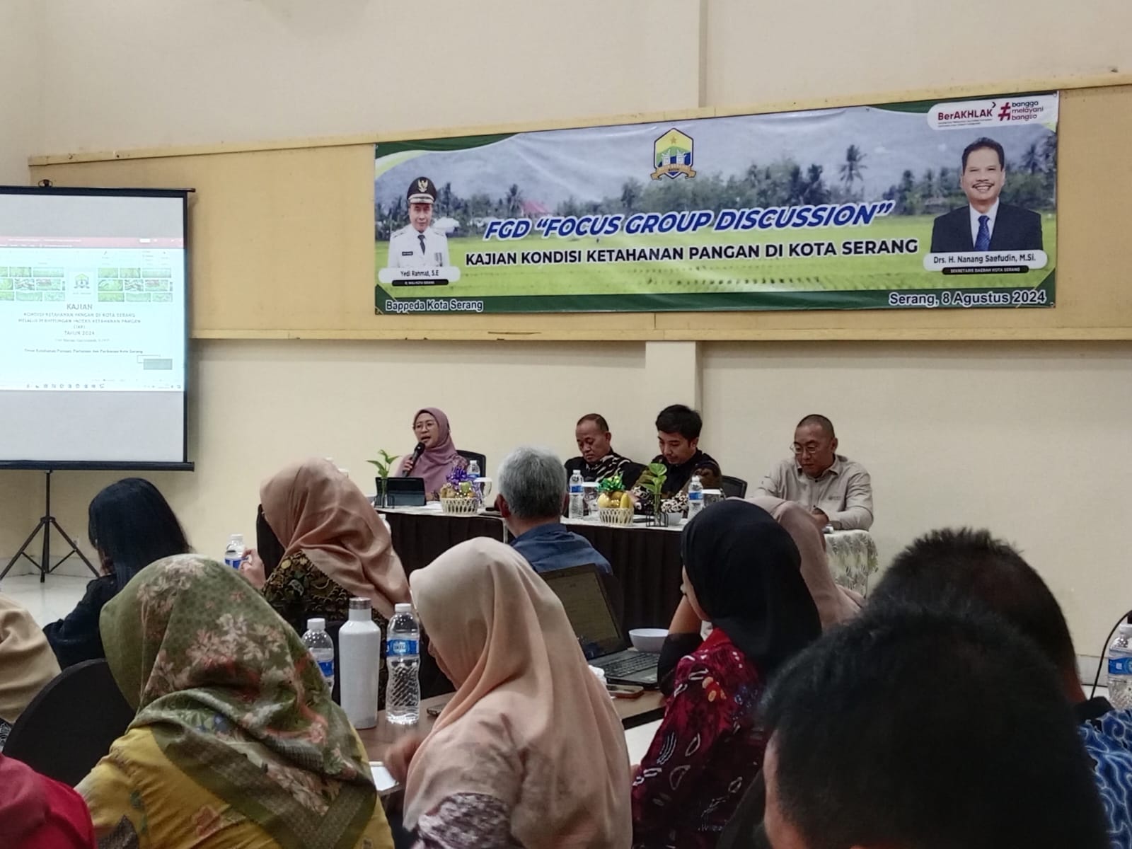 FGD KAJIAN KONDISI KETAHANAN PANGAN KOTA SERANG