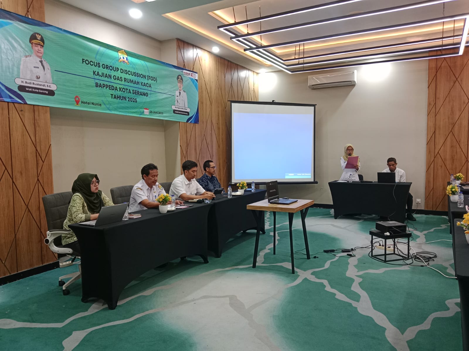 Focus Group Discussion (FGD) Kajian Gas Rumah Kaca, Rabu (25/6/2025).
